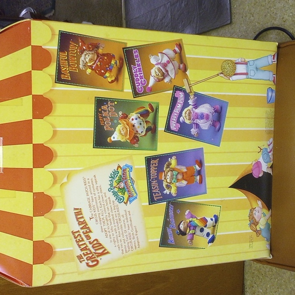 NIB Cabbage Patch Circus Kid, Clown Boy, Birth Certificate, Adoption Papers - Picture 6 of 7